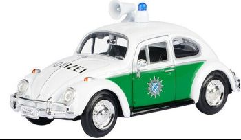 MMX79588 - VOLKSWAGEN Beetle Polizei White and Green