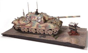 FOV801065A - PANZERJAGER TIGER Version B SD.KFZ.186 Tank Hunters #314 Jagdtiger with Porsche suspension - Heavy Battalion 653 Germany 1945