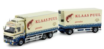 TEK82096 - VOLVO FH1 straight truck 6x2 with refrigerated trailer KLAAS PUUL