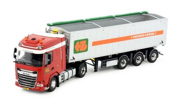 TEK83560 - DAF XG 4x2 with 3-axle tipper ZIJDERLAAN