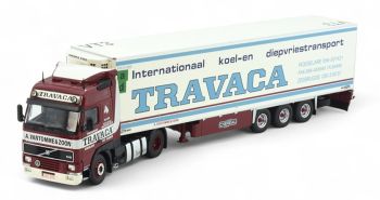 TEK85998 - VOLVO FH01 Globetrotter 4x2 with fridge trailer 3 Axles TRAVACA