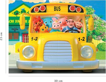 NAT861569 - 30-piece puzzle On the COCOMELON bus