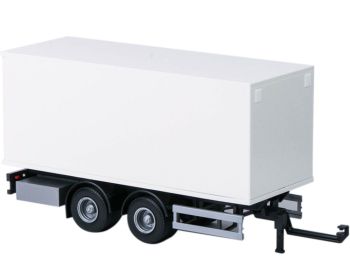 EMEK89002 - Tandem trailer 2 axles white