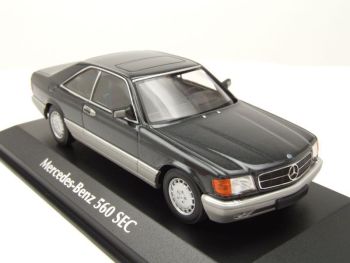 MXC940035121 - 1986 MERCEDES 560 SEC C126 Black metallic