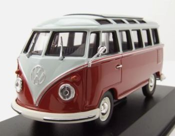 MXC940052301 - 1961 VOLKSWAGEN Type 1 Samba Bus grey and red