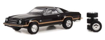 GREEN97130-B - CHEVROLET chevelle Laguna S3 1976 with spare tyres from the series THE HOBBY SHOP in blister pack