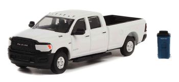 GREEN97130-F - DODGE Ram 2500 Tradesman 2021 with dustbin from the series THE HOBBY SHOP in blister pack