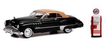 GREEN97140-A - BUICK Roadmaster convertible 1949 with vintage fuel pump from THE HOBBY SHOP series in blister pack