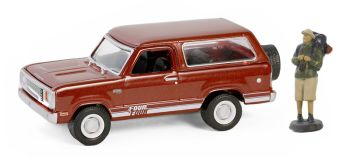 GREEN97160-C - PLYMOUTH Trail Duster 1978 with figurine from THE HOBBY SHOP series in blister pack