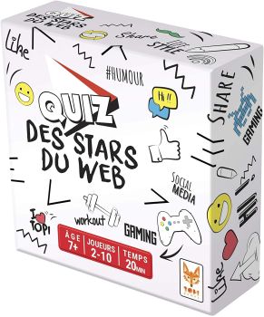 TOPI919001 - Internet stars quiz | from 7 years old