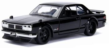 JAD99602 - NISSAN Skyline 2000 GT-R FAST & FURIOUS 1971 Black