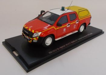 ALARME0028 - ISUZU D-MAX SDIS 07 French fire car of Ardèche department limited 375 units