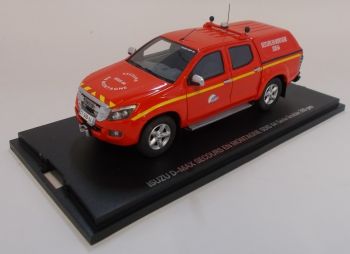 ALARME0029 - ISUZU D-MAX french fire car SDIS 64 mountain rescue limioted 300 units