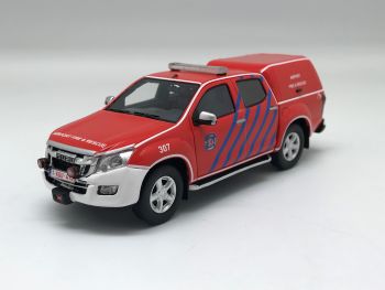 ALARME0037 - ISUZU D-MAX double cabin Firefighter at Brussels airport Limited to 300 ex.