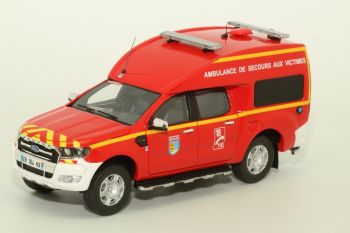 ALARME0050 - FORD Ranger BSE Hautes-Pyrénées firefighters - 325 copies