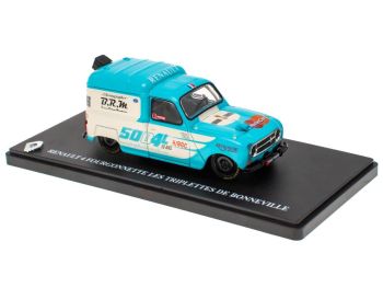 G110T021 - RENAULT 4 van blue and white