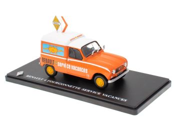 G110T036 - RENAULT 4 orange holiday service van