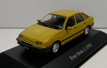 MAGARGAQV28 - FORD Sierra I 1984 Yellow with booklet