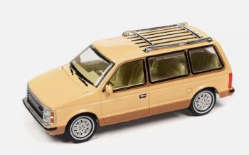 AW64402B-B - PLYMOUTH Voyager 1985 Beige and Brown - Blister Pack