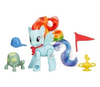 HASB5676 - Figurine My little pony Rainbow Dash - The winning shot