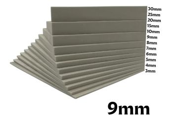 COLLE21-220 - TechnoFOAM polymer sheet - 9 mm - 30x21 cm