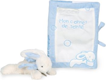 DC1306 - Rabbit candy - Box Protects health book + rabbit Blue