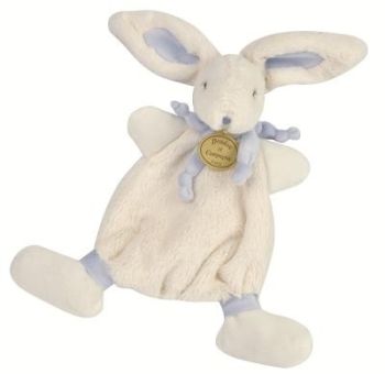 DC2121 - sweet bunny - blue baby blanket