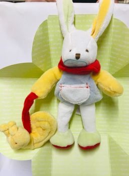 DC2573LAPIN - Rabbit activity pantin with blanket