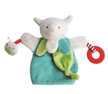 DC3005AGNE - Blue Lamb Puppet 30 cm