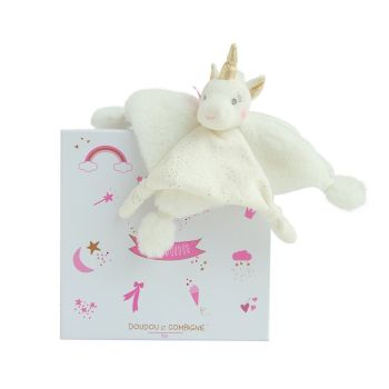 DC3275 - gold unicorn blanket