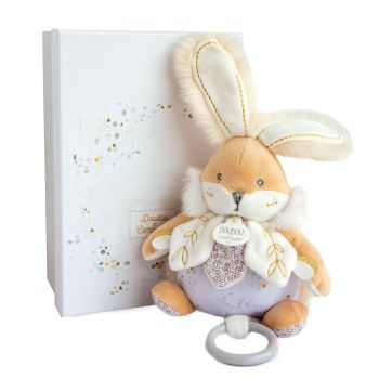 DC3491 - White Sugar Bunny - Music Box