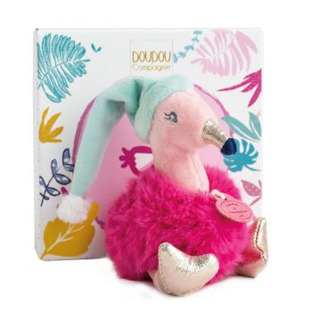 DC3525 - Minizoo - Flamingo with hat