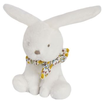 DC3818-02 - Rabbit darling comforter with flowery yellow scarf