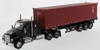 DCM71060 - KENWORTH T880 SFFA 6x4 with container holder and container 40 Feet TEX