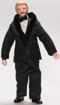 DELP101 - Miniature man for dollhouse hauteur 15 cm