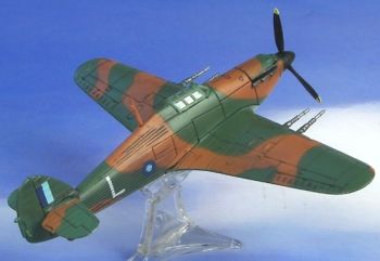 FOV85329 - WWI war plane UK HURRICANE RAF NO.34 SQUADRON Sounth East Asia 1944 damaged box