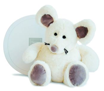 HO2584 - BOULIDOUX Mouse Plush - White