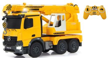 JAM405034 - MERCEDES Arocs with LIEBHERR radio controlled crane