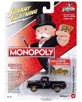 JLPC011-D - DODGE Midnight Express 1978 Black - MONOPOLY - from the POP CULTURE 2023 range in blister pack