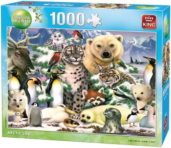 KING05485 - 1000 Piece Puzzle Life in the Arctic