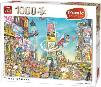 KING55905 - Time Square 1000 Piece Jigsaw Puzzle