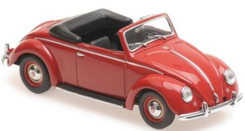 MXC940052131 - VOLKSWAGEN Beetle convertible 1950 red