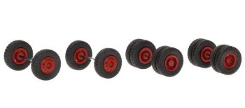 HERMS87MBS02637 - MERCEDES BENZ LPS 2032 wheel sets MBS tyres for road