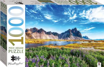 HIN0136 - Jigsaw Puzzle 1000 Pieces Stokksnes Cape in Iceland