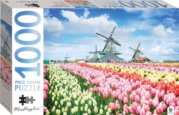 HIN0137 - 1000 Piece Puzzle Dutch Windmills