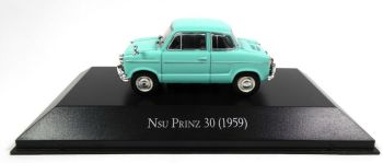 MAGARG33 - NSU Prinz 1959 2 turquoise doors sold in blister pack