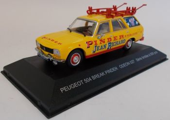 ODE027 - PEUGEOT 504 Pinder jean Richard circus limited  500 units