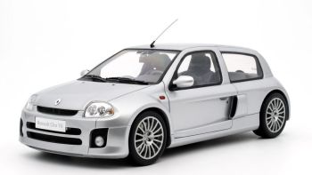 OT1034 - RENAULT Clio V6 Phase 1 2001 Silver