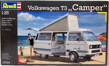 REV07344 - VOLKSWAGEN T3 Camper Joker Camping model to mount and paint paint and glue not inclued