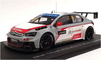 SPAS2461 - CITROEN C-Elysee Total #9 1st R1 Slovakia Ring WTCC 2014 S.Loeb